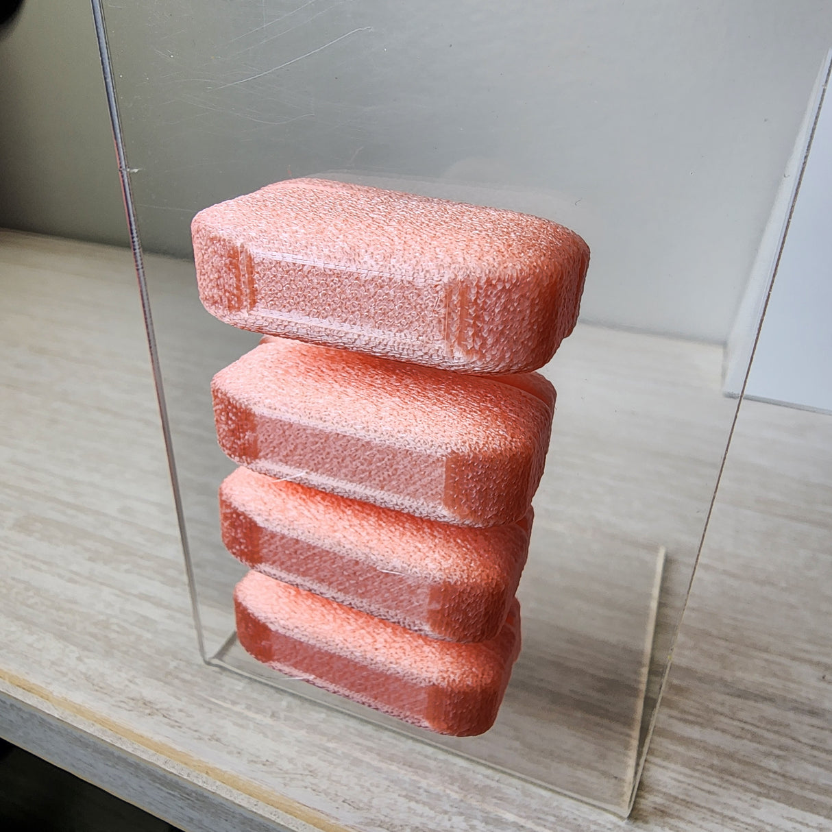 Fuzzy Brick Decor for Jumping Spiders 1 and 4 CT