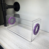 Phid Flat Sling Nursery Jumping Spider Enclosure 8.5x4x4(holds fruit flies)