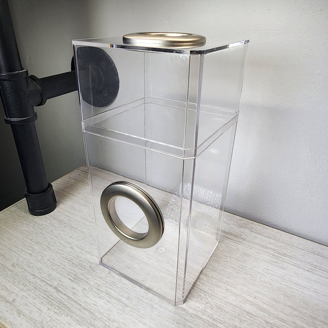 B-STOCK Classic Dual Vent Spider Condo Jumping Spider Enclosure (holds Fruitflies)