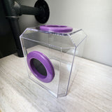 Den Dual Vent 4x4x4 Jumping Spider Enclosure(holds fruit flies)