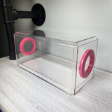 Phid Flat Sling Nursery Jumping Spider Enclosure 8.5x4x4(holds fruit flies)