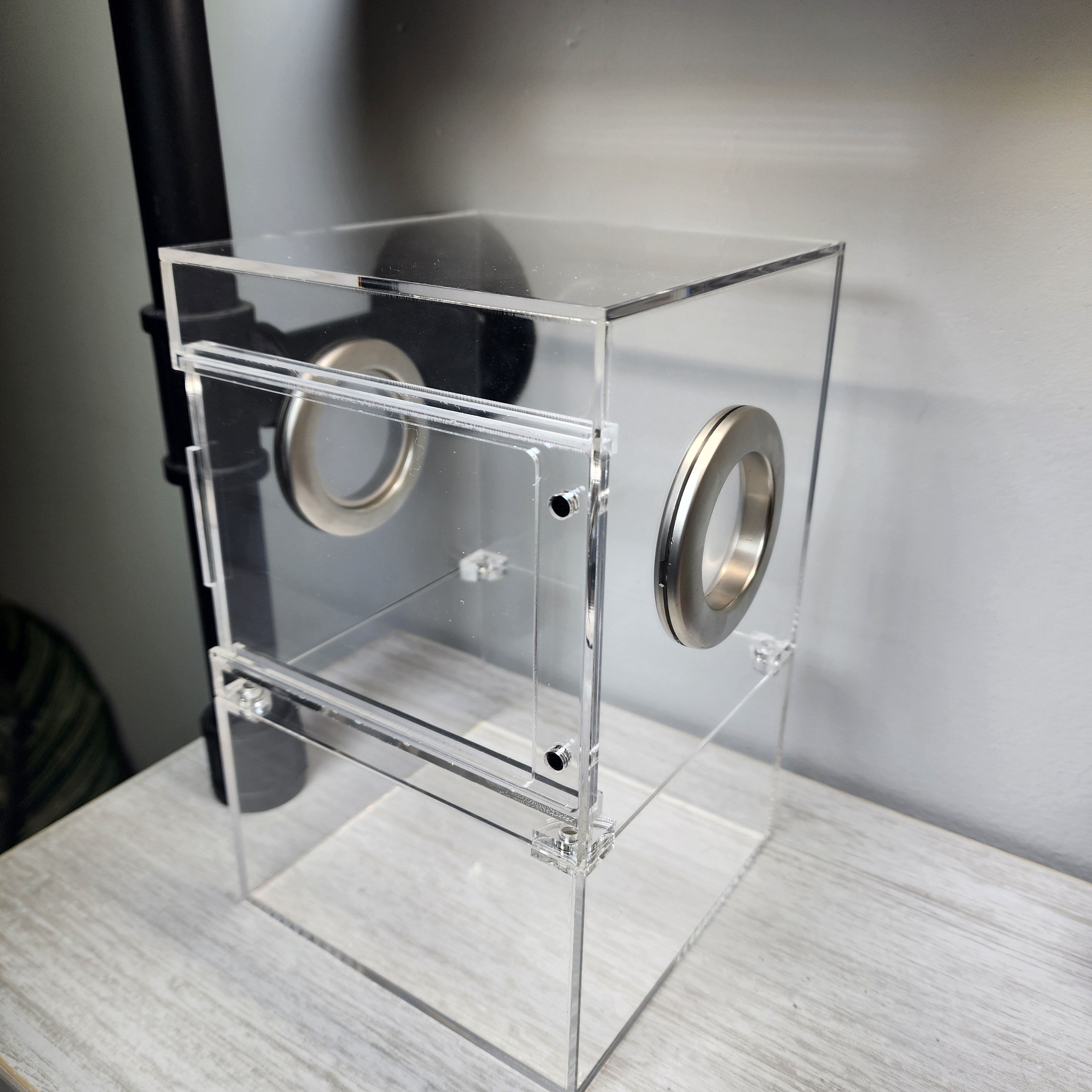 Large 5x5x8 Magnetic Jumping Spider Enclosure | BigFATPhids
