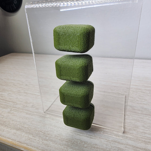 Fuzzy Block Decor for Jumping Spiders 1 and 4 CT