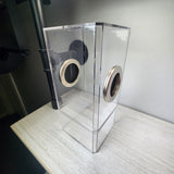 B-STOCK Flat-Top Dual Vent Spider Condo Jumping Spider Enclosure (holds fruit flies)