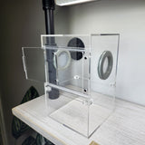 Large Flat Top Magnetic 5x5x8 Front Opening Jumping Spider Enclosure