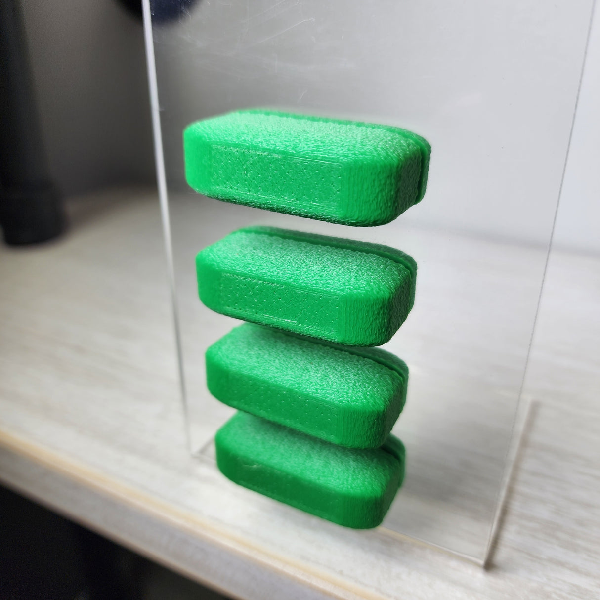 Fuzzy Brick Decor for Jumping Spiders 1 and 4 CT