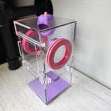 Mini Flat Top 3x3x6 Magnetic Front Opening Jumping Spider Enclosure