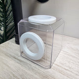 Mini Den Dual Vent 3x3x3 Jumping Spider Enclosure (holds fruit flies)