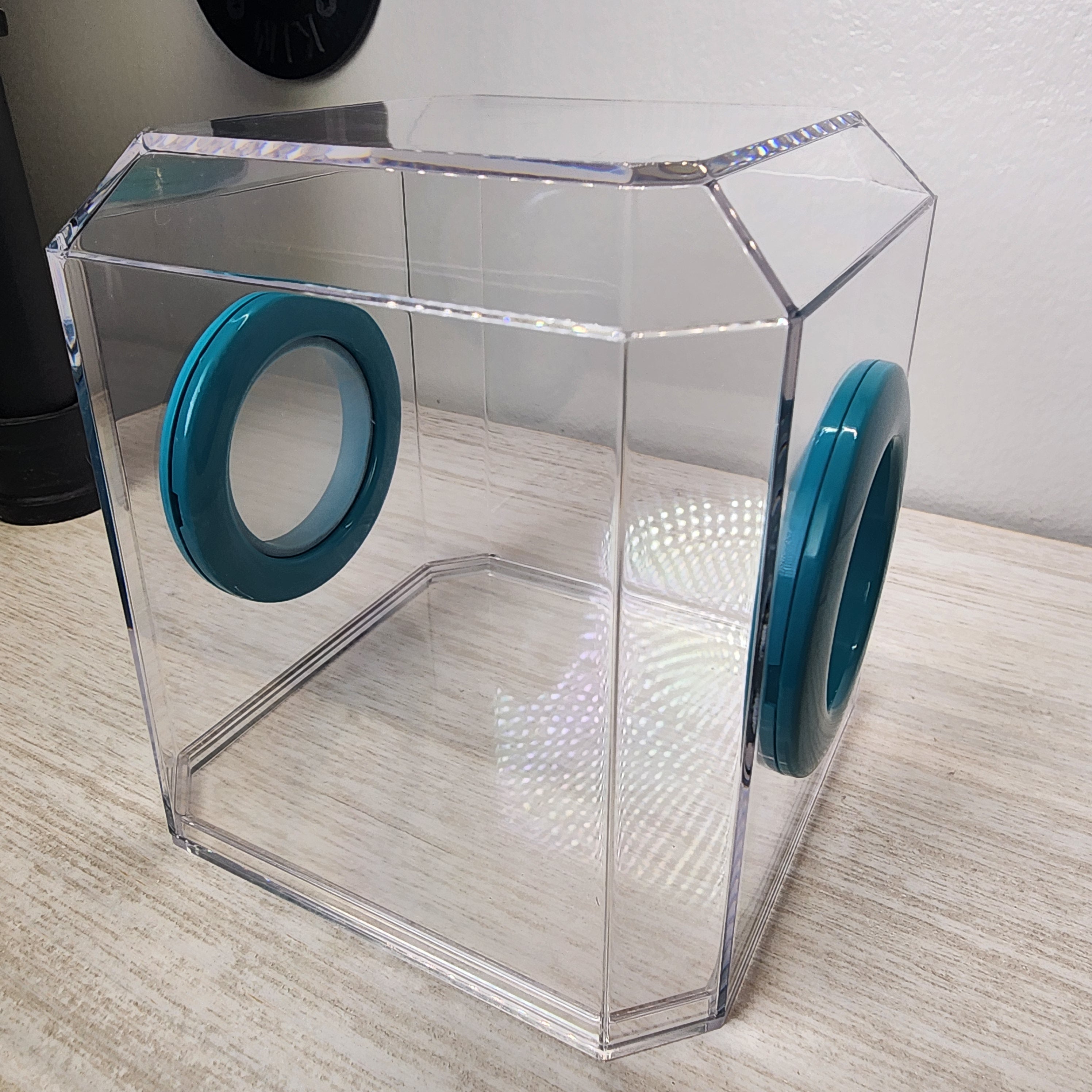 Den Flat Top 4x4x4 Jumping Spider Enclosure | BigFATPhids