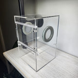 Large Flat Top Magnetic 5x5x8 Front Opening Jumping Spider Enclosure