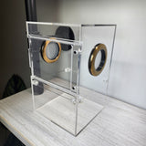 Large Flat Top Magnetic 5x5x8 Front Opening Jumping Spider Enclosure