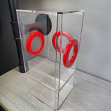 B-STOCK Flat Top Tri Vent Spider Condo Jumping Spider Enclosure (holds fruit flies)