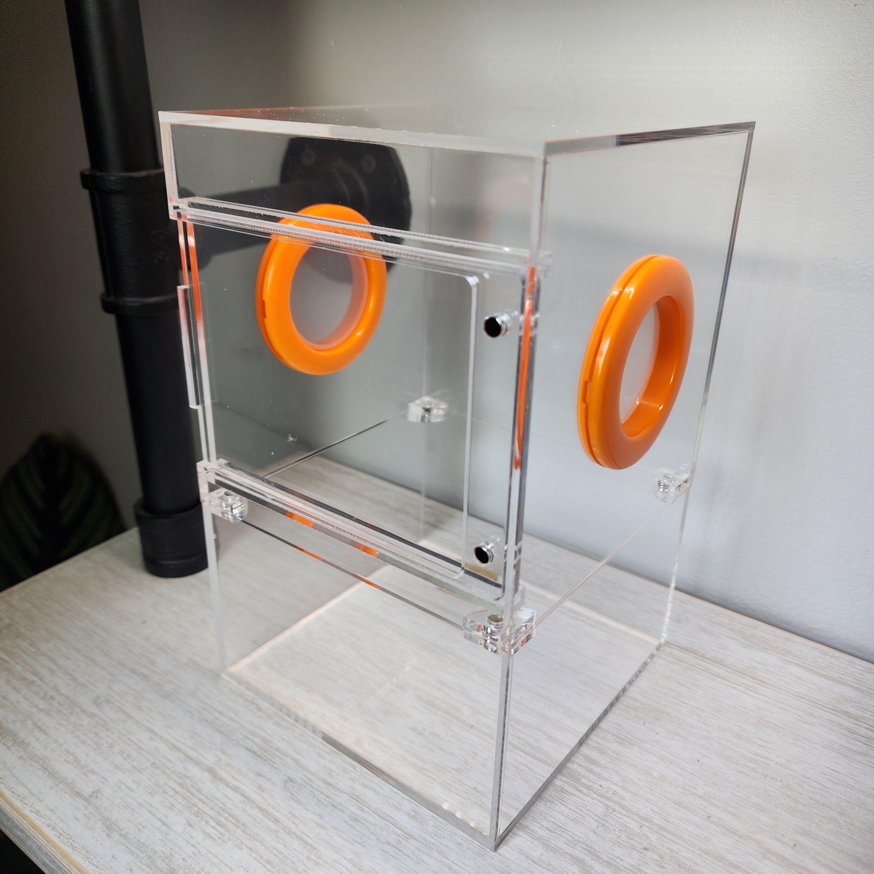 Large 5x5x8 Magnetic Jumping Spider Enclosure | BigFATPhids