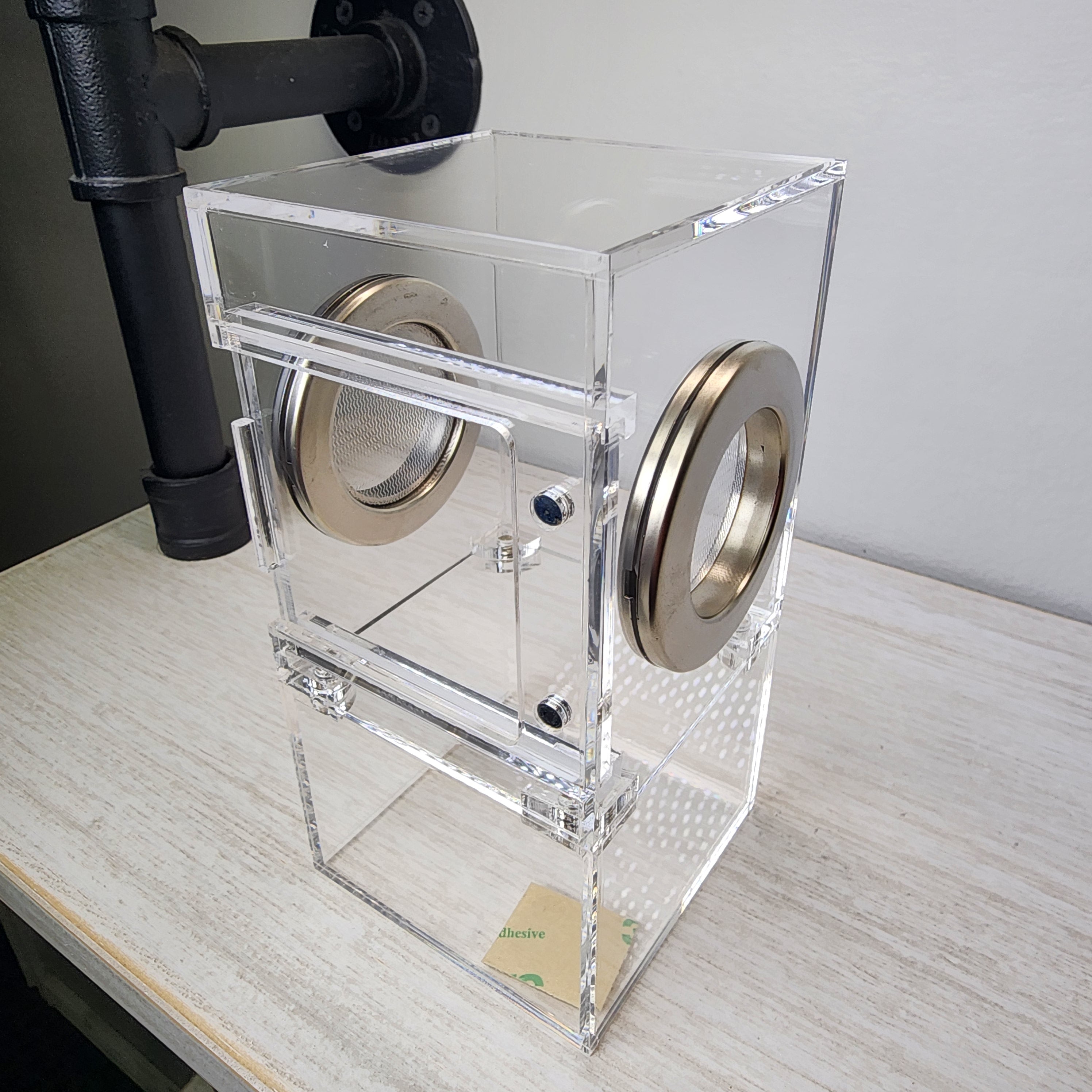 Mini 3x3x6 Magnetic Jumping Spider Enclosure | BigFATPhids