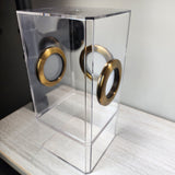 B-STOCK Flat Top Tri Vent Spider Condo Jumping Spider Enclosure (holds fruit flies)