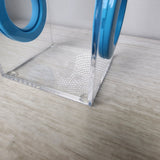 Mini Flat Top Magnetic 3x3x6 Upright Dual Vent Jumping Spider Enclosure (holds fruit flies)