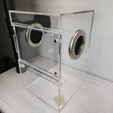 Large Flat Top Magnetic 5x5x8 Front Opening Jumping Spider Enclosure