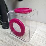 Mini Den Dual Vent 3x3x3 Jumping Spider Enclosure (holds fruit flies)