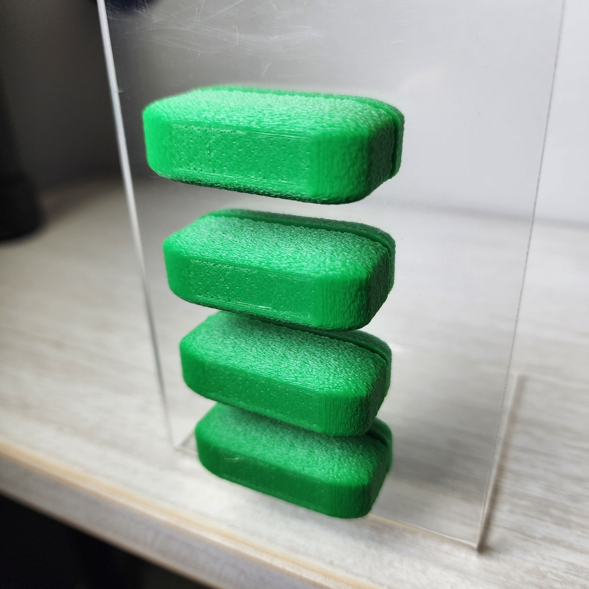 Fuzzy Brick Decor for Jumping Spiders 1 and 4 CT