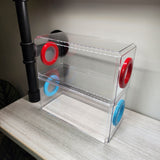 Phid Flat Sling Nursery Jumping Spider Enclosure 8.5x4x4(holds fruit flies)