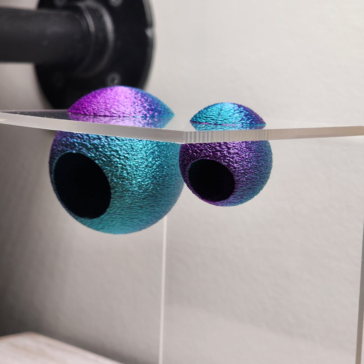 Textured Disco Ball Hide in 2 sizes and several colors
