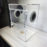 Large Flat Top Magnetic 5x5x8 Front Opening Jumping Spider Enclosure