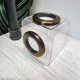 Mini Den Dual Vent 3x3x3 Jumping Spider Enclosure (holds fruit flies)