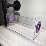 Phid Flat Sling Nursery Jumping Spider Enclosure 8.5x4x4(holds fruit flies)