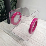 Mini Den Flat Top 3x3x3 Jumping Spider Enclosure (holds fruit flies)