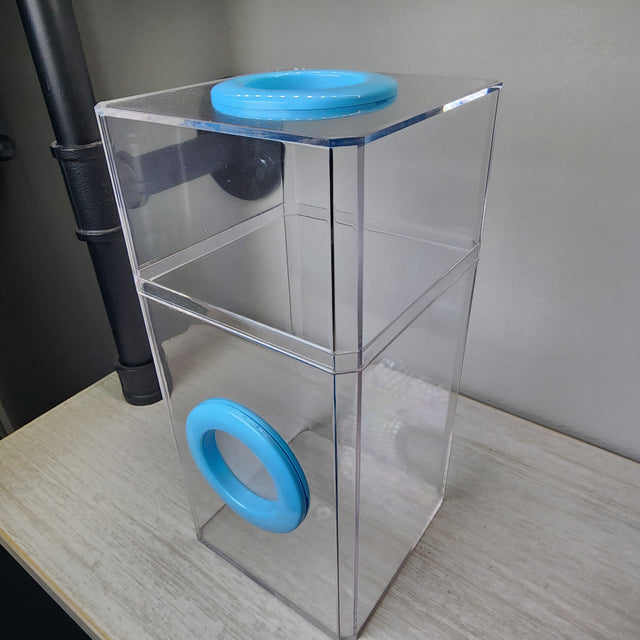 B-STOCK Classic Dual Vent Spider Condo Jumping Spider Enclosure (holds Fruitflies)