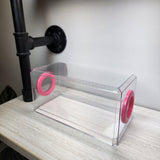 Phid Flat Sling Nursery Jumping Spider Enclosure 8.5x4x4(holds fruit flies)