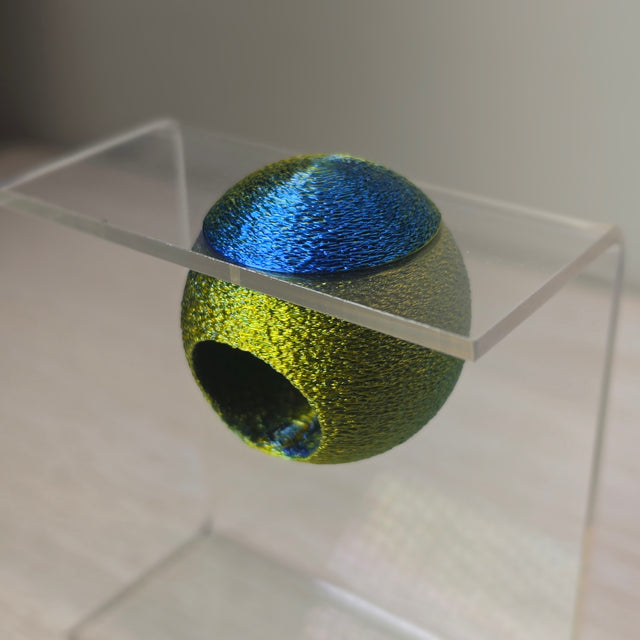 Textured Disco Ball Hide - Magnetic Spider Hide for Jumping Spiders