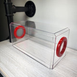 Phid Flat Sling Nursery Jumping Spider Enclosure 8.5x4x4(holds fruit flies)