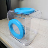 Mini Den Dual Vent 3x3x3 Jumping Spider Enclosure (holds fruit flies)