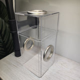 B-STOCK Classic Tri-Vent Spider Condo Jumping Spider Enclosure (holds fruit flies)