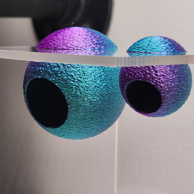 Textured Disco Ball Hide - Magnetic Spider Hide for Jumping Spiders