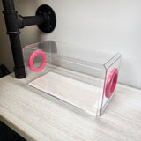 Phid Flat Sling Nursery Jumping Spider Enclosure 8.5x4x4(holds fruit flies)