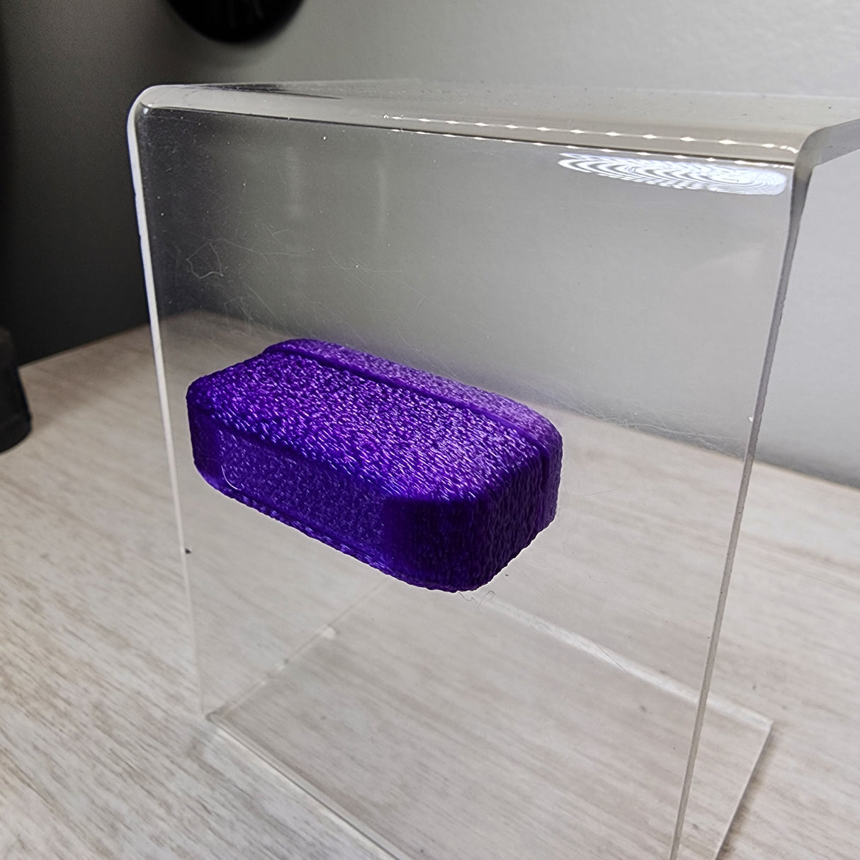 Fuzzy Brick Decor for Jumping Spiders 1 and 4 CT