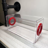 Phid Flat Sling Nursery Jumping Spider Enclosure 8.5x4x4(holds fruit flies)