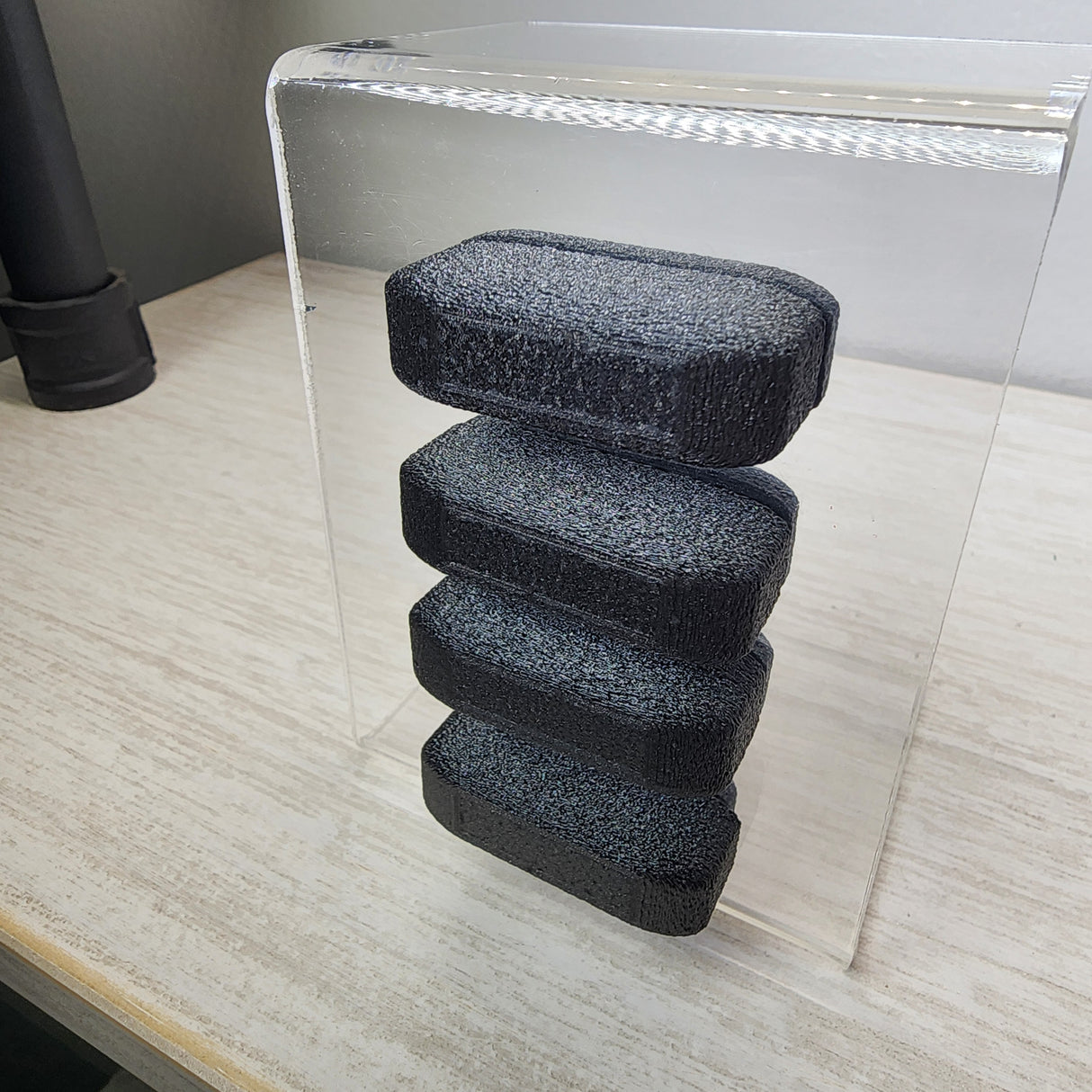 Fuzzy Brick Decor for Jumping Spiders 1 and 4 CT