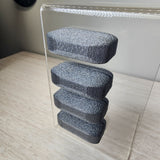 Fuzzy Brick Decor for Jumping Spiders 1 and 4 CT