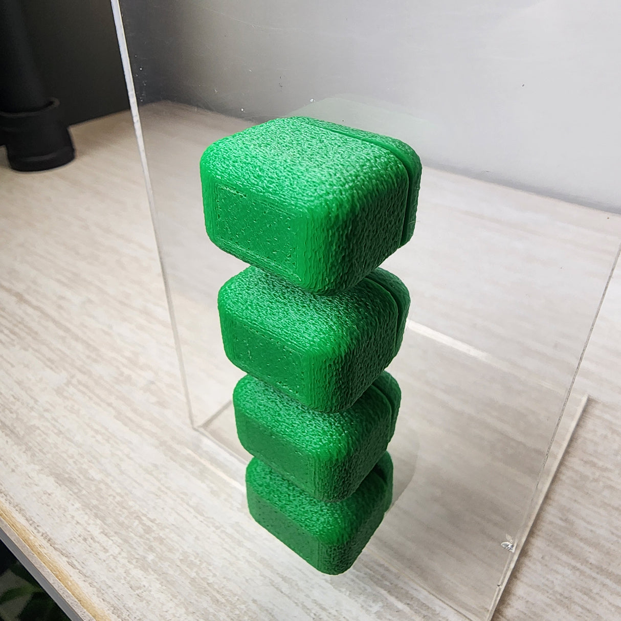 Fuzzy Block Decor for Jumping Spiders 1 and 4 CT