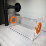 Phid Flat Sling Nursery Jumping Spider Enclosure 8.5x4x4(holds fruit flies)