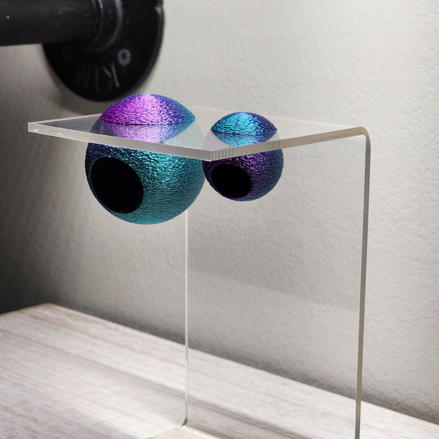 Textured Disco Ball Hide - Magnetic Spider Hide for Jumping Spiders