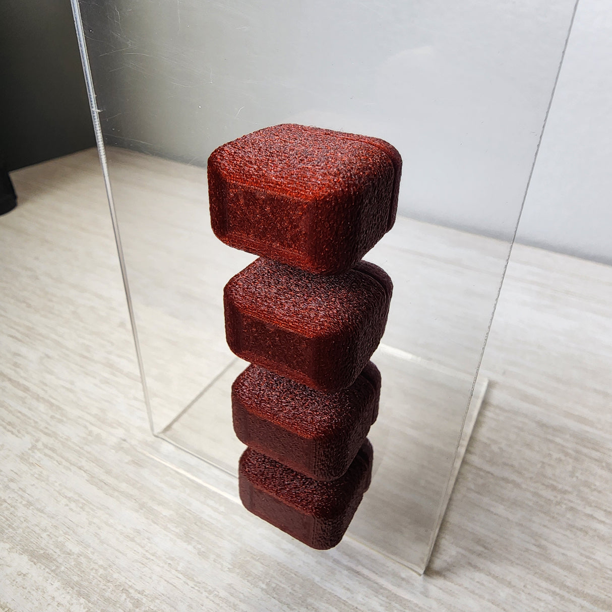 Fuzzy Block Decor for Jumping Spiders 1 and 4 CT