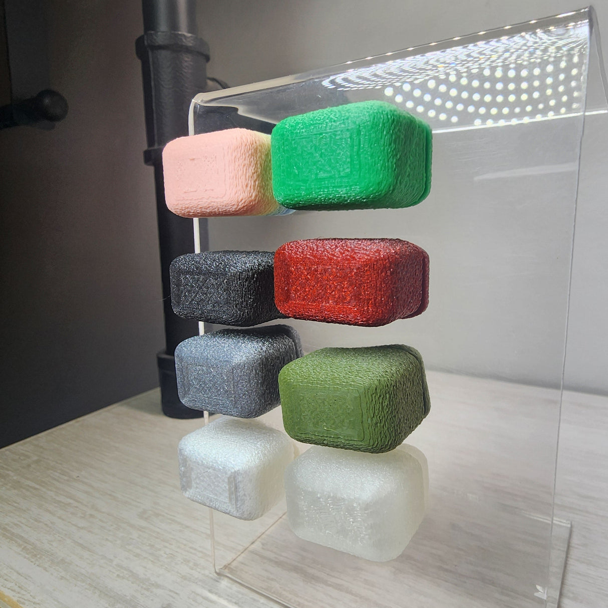 Fuzzy Block Decor for Jumping Spiders 1 and 4 CT