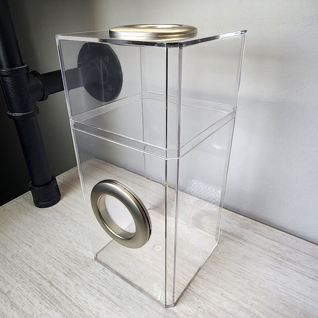 B-STOCK Classic Dual Vent Spider Condo Jumping Spider Enclosure (holds Fruitflies)