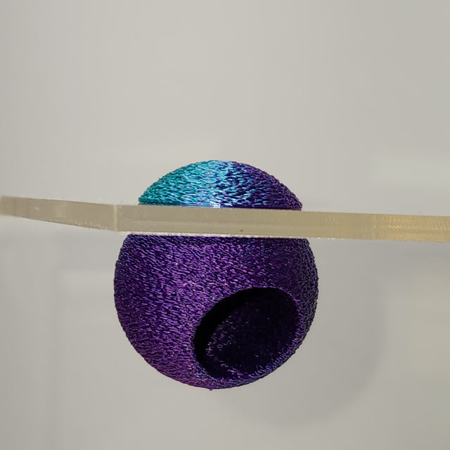 Textured Disco Ball Hide - Magnetic Spider Hide for Jumping Spiders