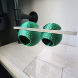 Textured Disco Ball Hide in 2 sizes and several colors