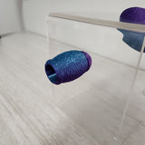 Fuzzy Bumble Jumping Spider HIdes in 2 sizes and several colors